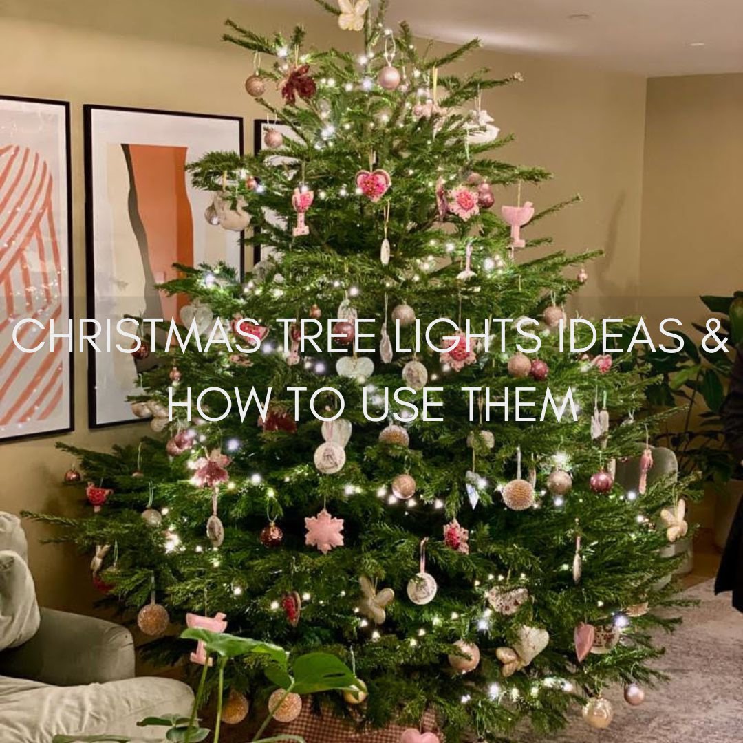 Christmas Tree Lights Ideas &  How to Use them - sparkle.lighting