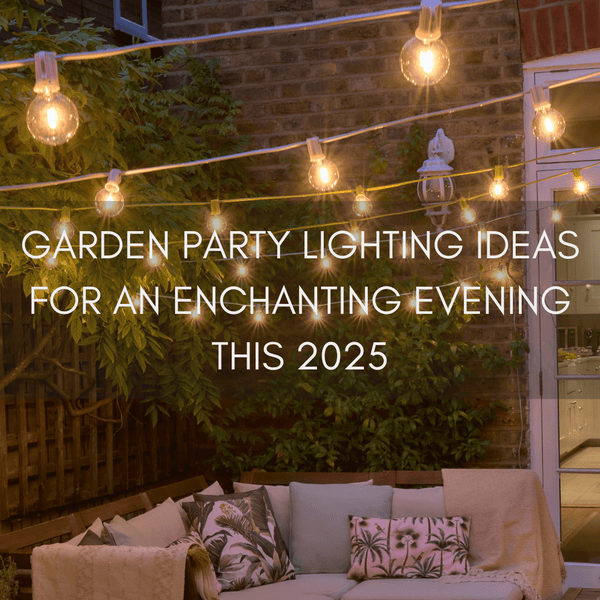 Garden Party Lighting Ideas For an Enchanting Evening This 2025 - sparkle.lighting