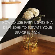 How to Use Fairy Lights in a Demi-John to Elevate Your Space in 2024 - sparkle.lighting
