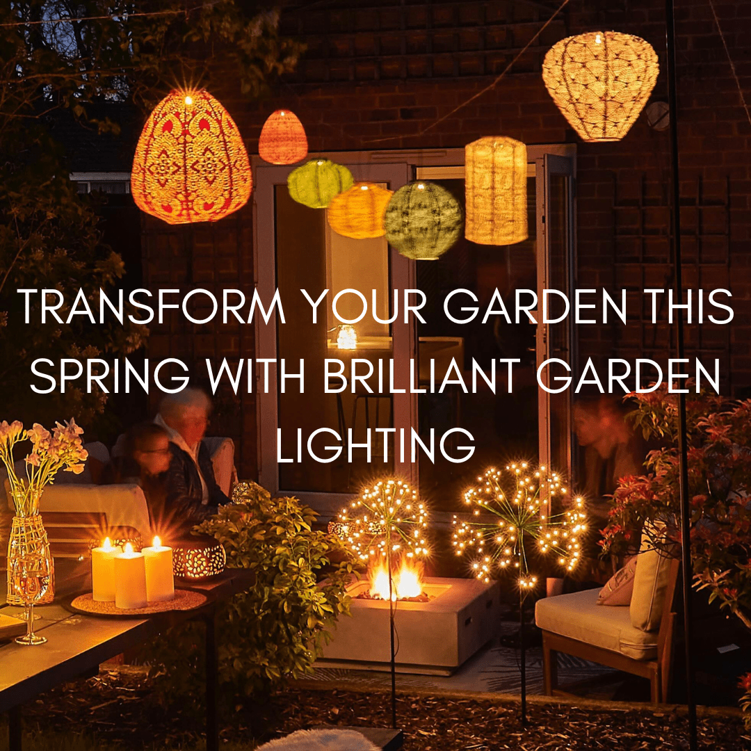 Transform Your Garden This Spring With Brilliant Garden Lighting - sparkle.lighting