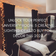 Unlock Your Perfect University Room: 5 Creative Lighting Ideas to Buy for Decor This 2024 - sparkle.lighting