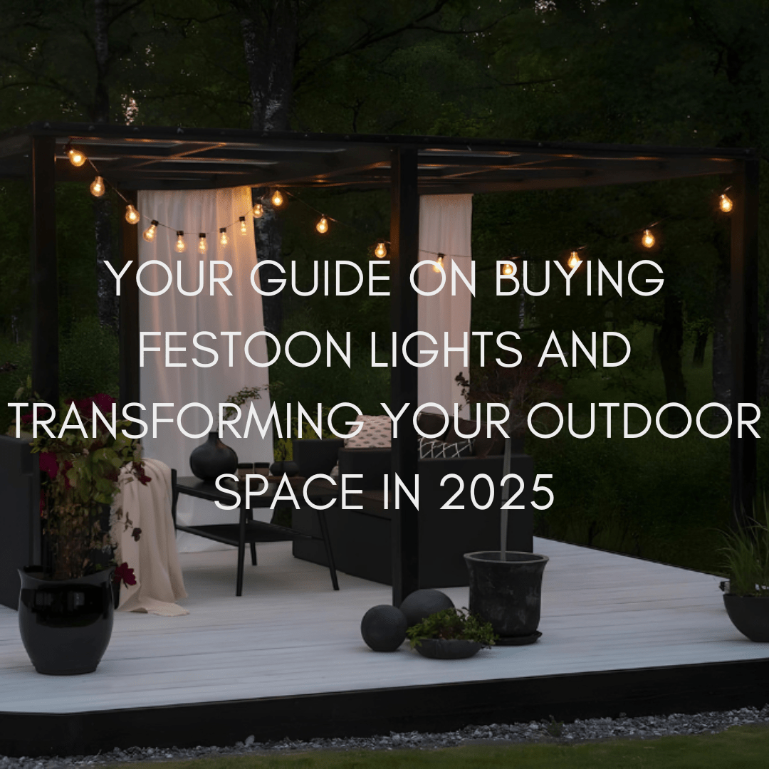 Transform Your Garden With Festoon Lights