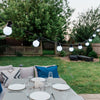 6m 20 White Connectable Festoon Lights - sparkle.lighting