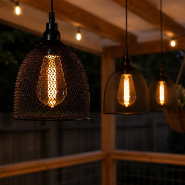 Battery Operated Bell Pendant Lights - sparkle.lighting