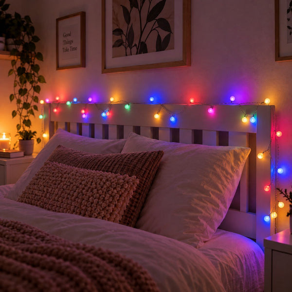 Colourful Pastel Berry Lights - sparkle.lighting