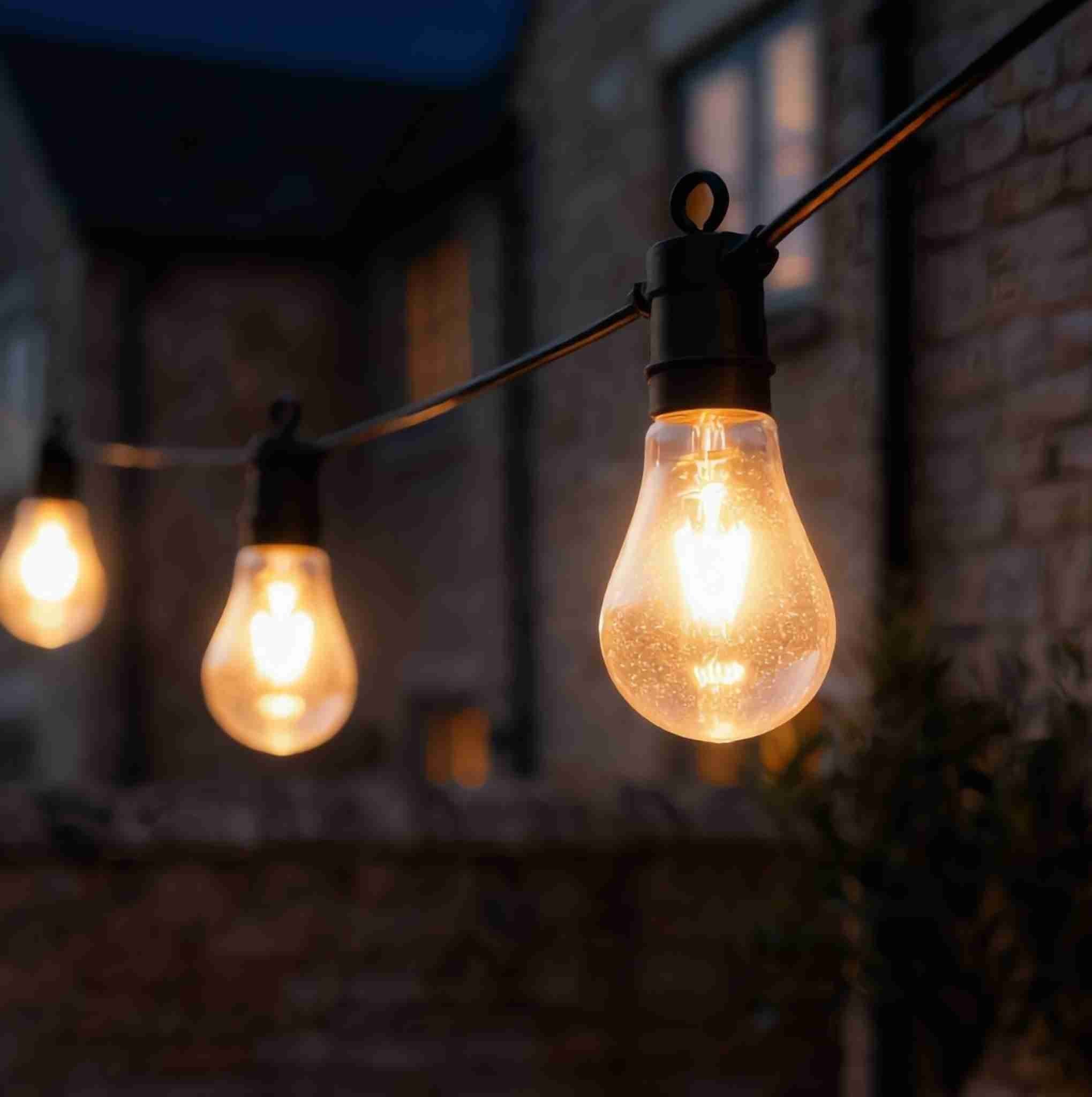 Connectable Edison Shaped Bulb Festoon Lights - sparkle.lighting