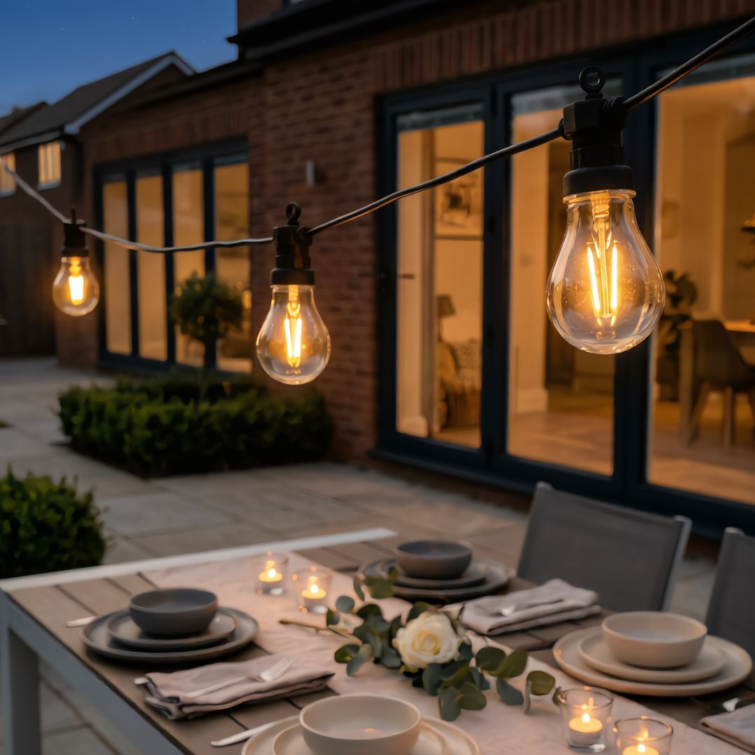 Connectable Festoon Lights - sparkle.lighting
