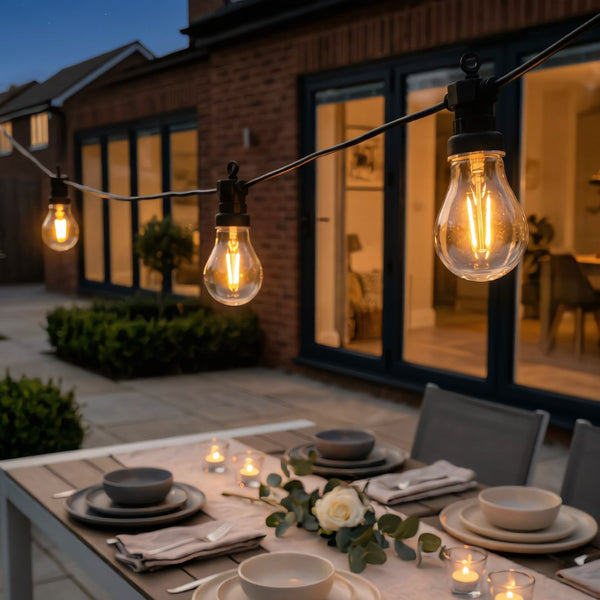 Connectable Festoon Lights - sparkle.lighting