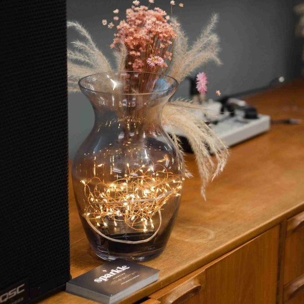 Copper Cluster Wire Fairy Lights - sparkle.lighting