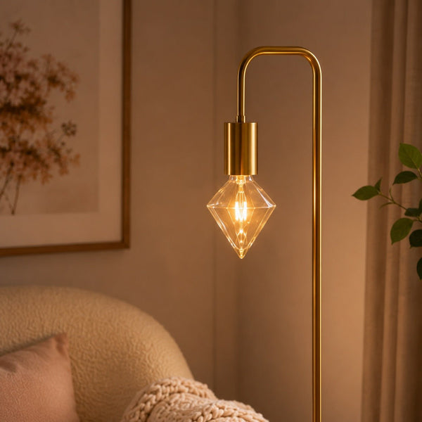Exposed Bulb Floor Lamp - sparkle.lighting
