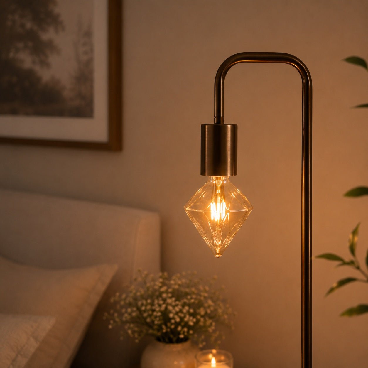 Exposed Bulb Floor Lamp - sparkle.lighting
