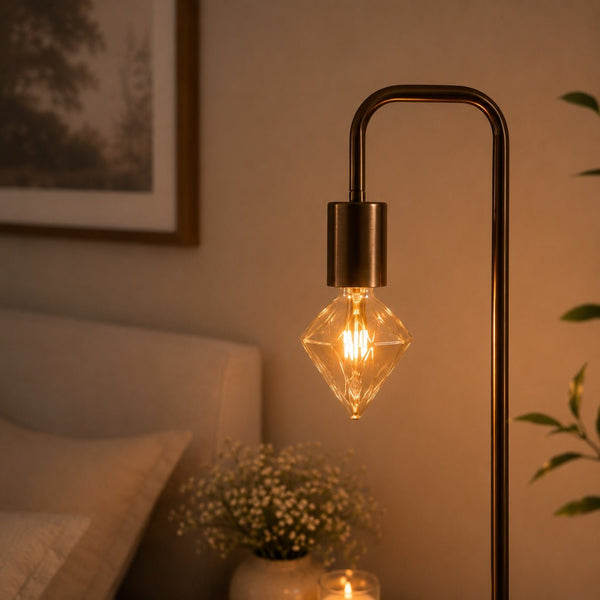 Exposed Bulb Floor Lamp - sparkle.lighting