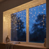 Falling Snow Icicle Lights - sparkle.lighting