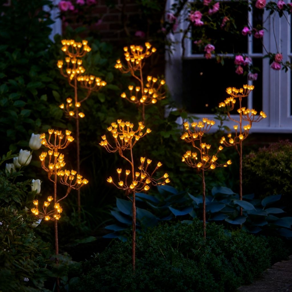 6x Fennel Branch Solar Light