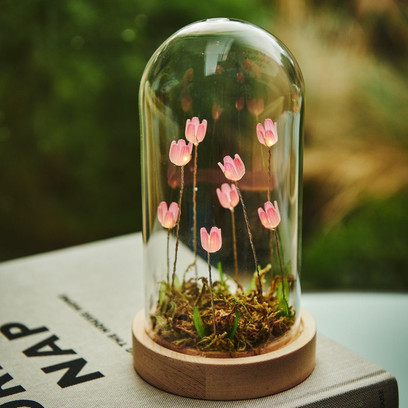 Floral Battery Lamp - sparkle.lighting