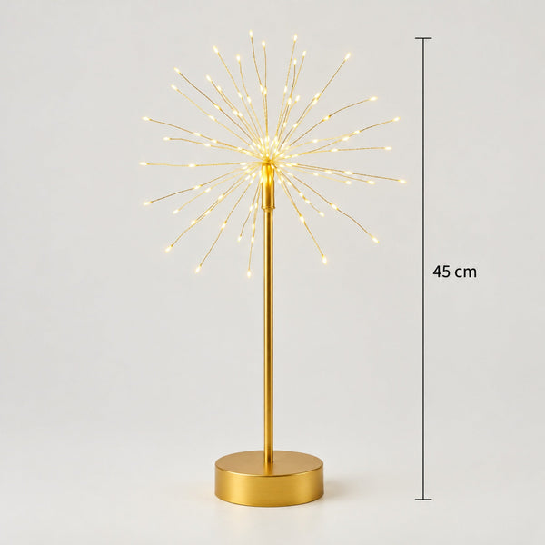 Gold Starburst Table Lamps - sparkle.lighting