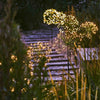 Green Dandelion Dual - Powered Stake Light - Solar & Battery - sparkle.lighting