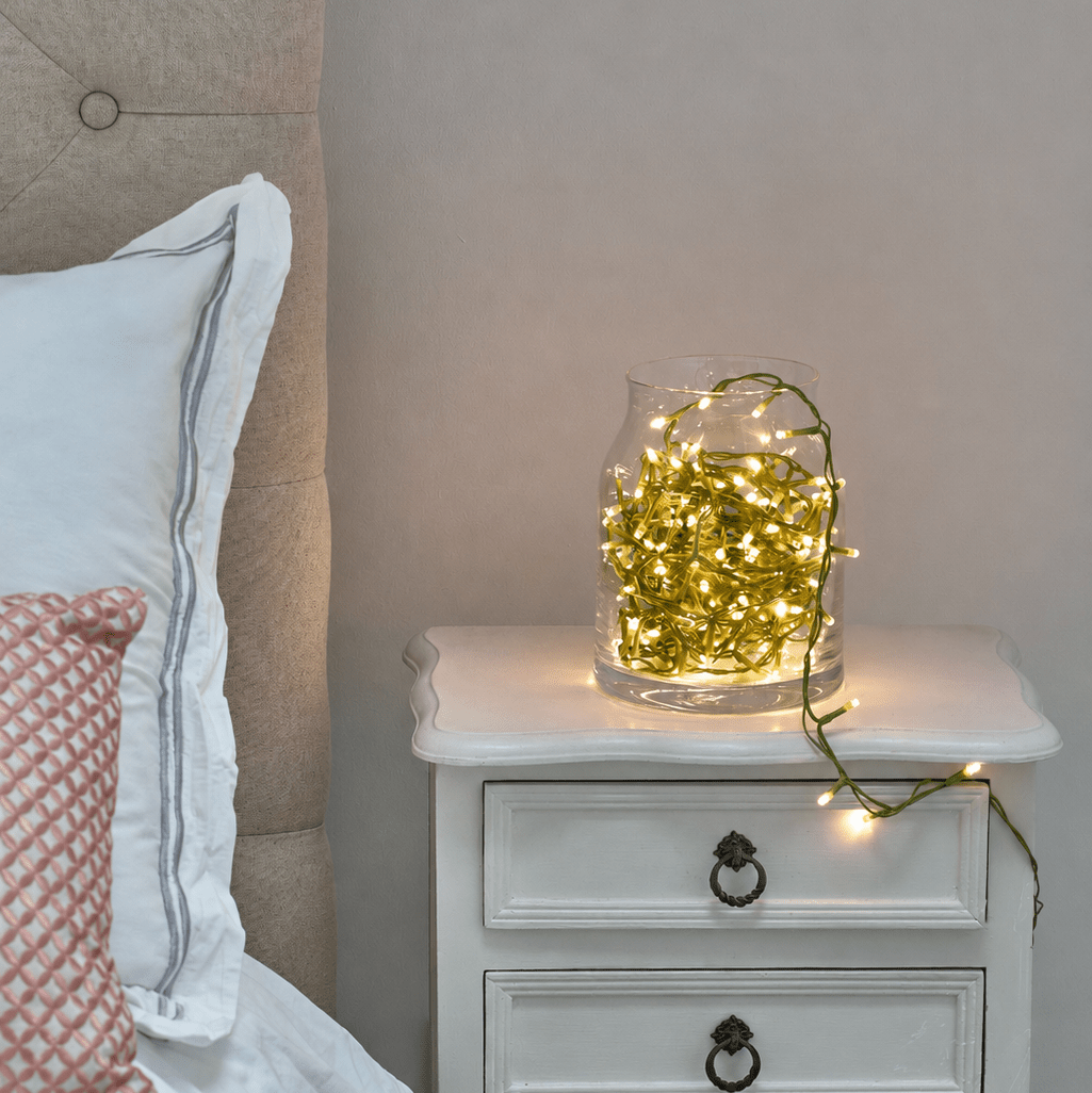 Green Pin Fairy Lights - sparkle.lighting