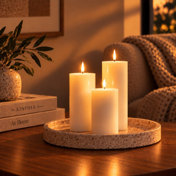 LED Pillar Candles - sparkle.lighting