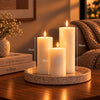 LED Pillar Candles - sparkle.lighting