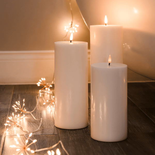 LED Pillar Candles - sparkle.lighting