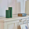 LED Ribbed Pillar Candles - Set of 2 - sparkle.lighting