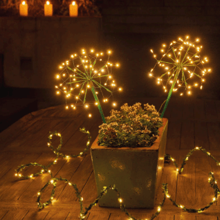 Mini Dandelion (Green Finish) - sparkle.lighting