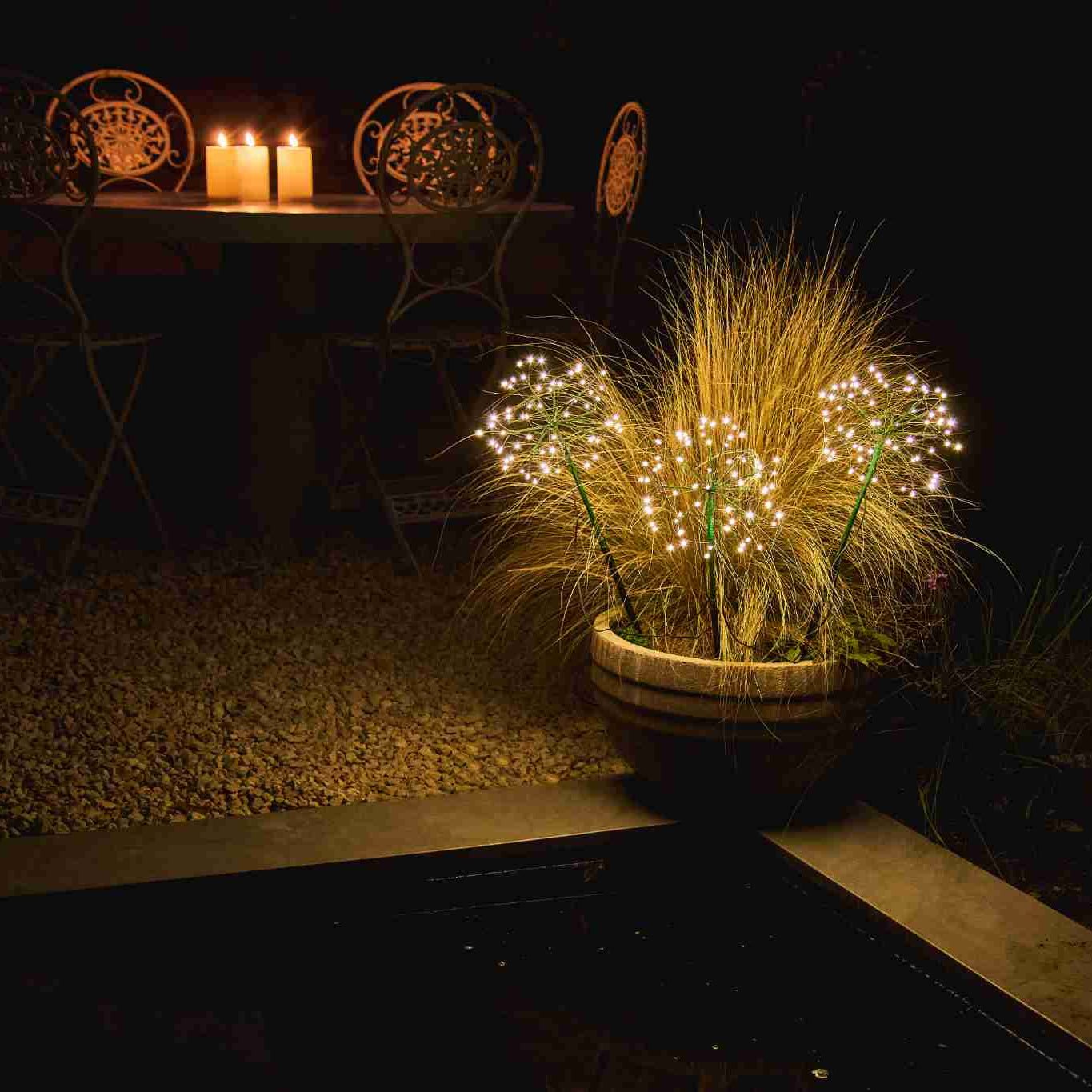 Mini Dandelion (Green Finish) - sparkle.lighting