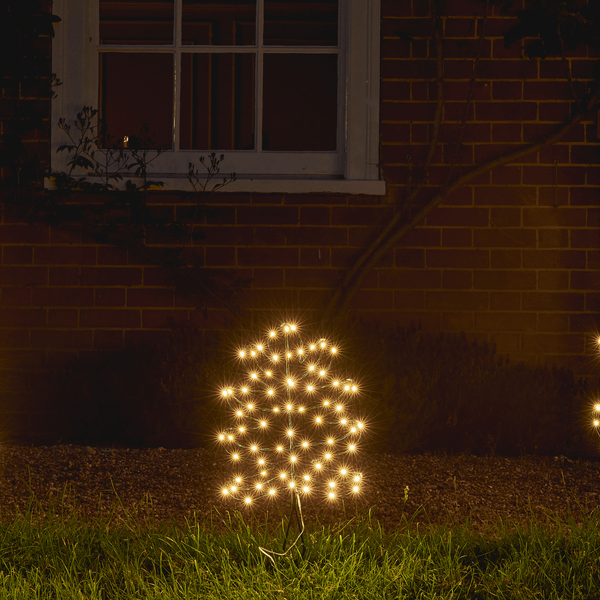 Monstera Leaf Solar Lights - sparkle.lighting