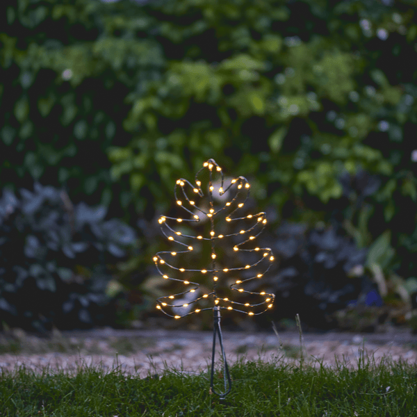 Monstera Leaf Solar Lights - sparkle.lighting
