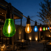 Multi Coloured Edison Festoon Lights - sparkle.lighting