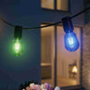 Multi Coloured Festoon lights - sparkle.lighting