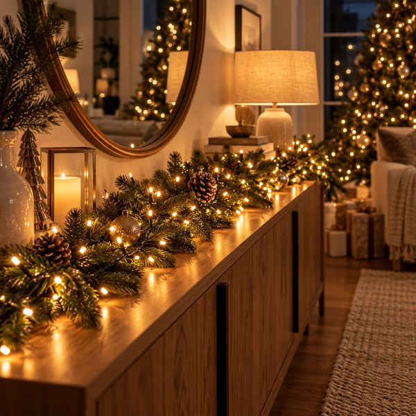 Multifunction Fairy Tree Lights with Green Cable - sparkle.lighting