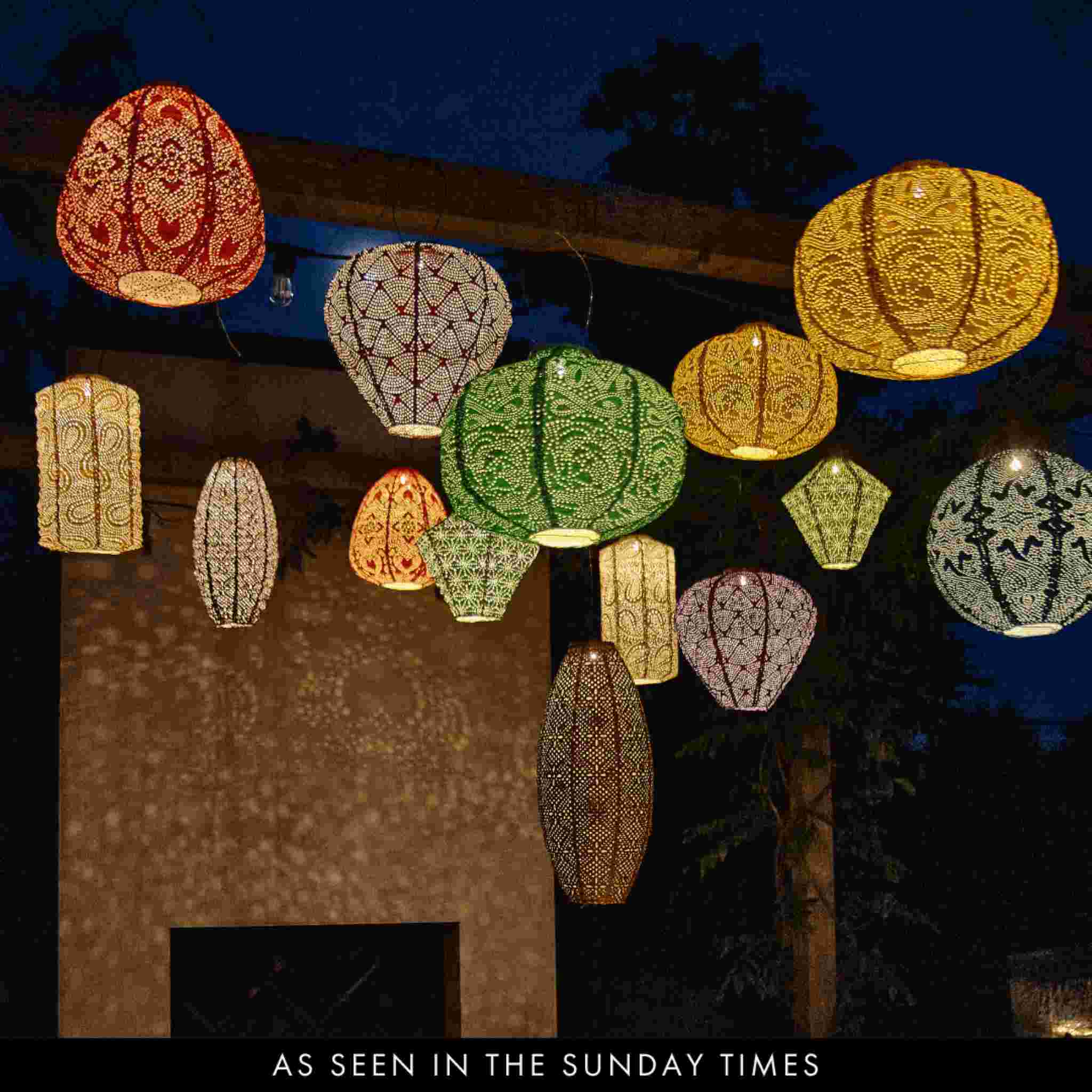 Outdoor Solar Lanterns - sparkle.lighting