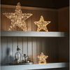 Silver Light Up Twinkling Star Lights - sparkle.lighting
