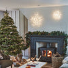 Silver Light Up Twinkling Star Lights - sparkle.lighting