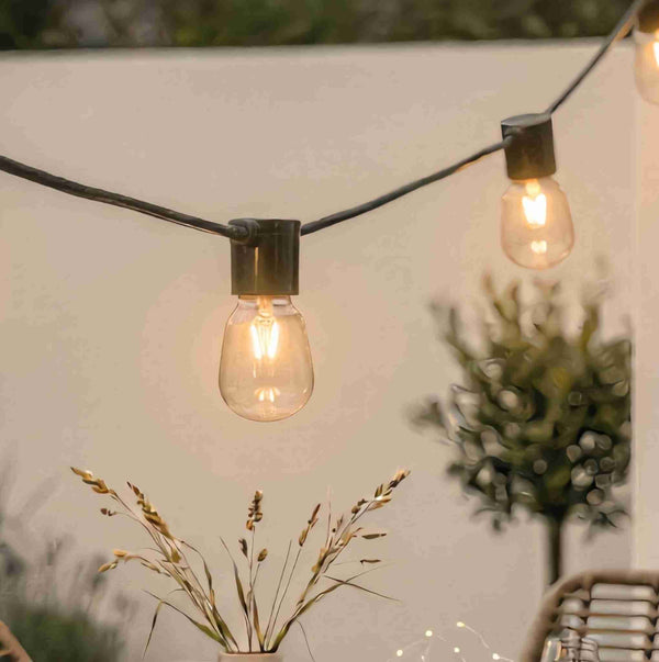 Small Oval Shaped Bulb Festoon Lights - sparkle.lighting
