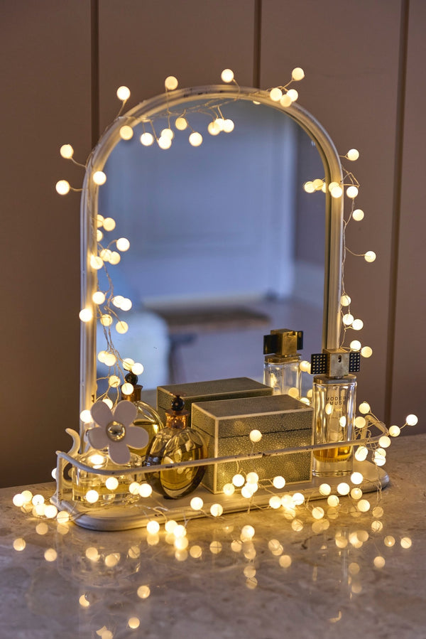 Snowberry White Ball Fairy Lights - sparkle.lighting