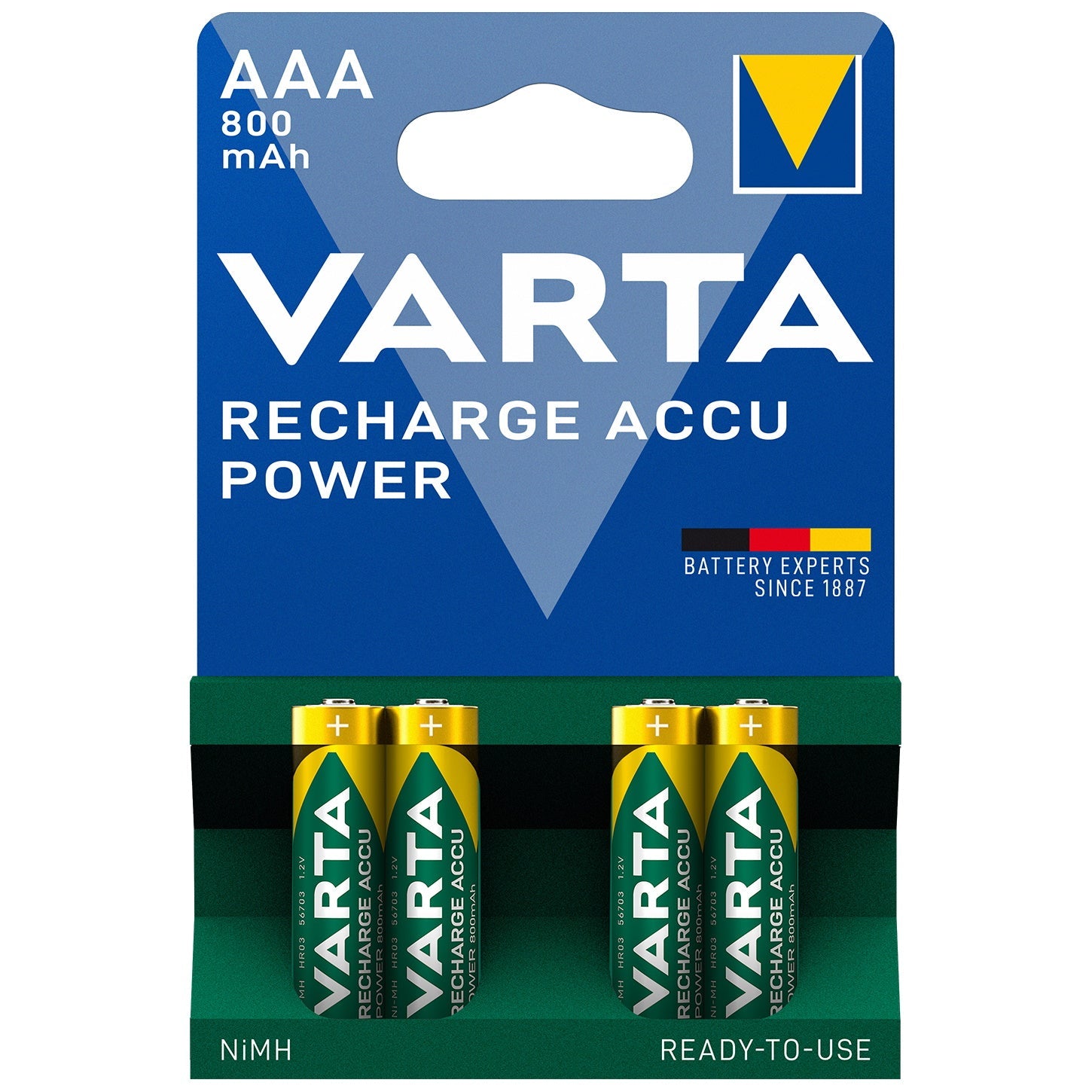 Varta Rechargeable Battery AAA - sparkle.lighting