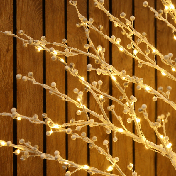 White Berry Twig Tree - sparkle.lighting