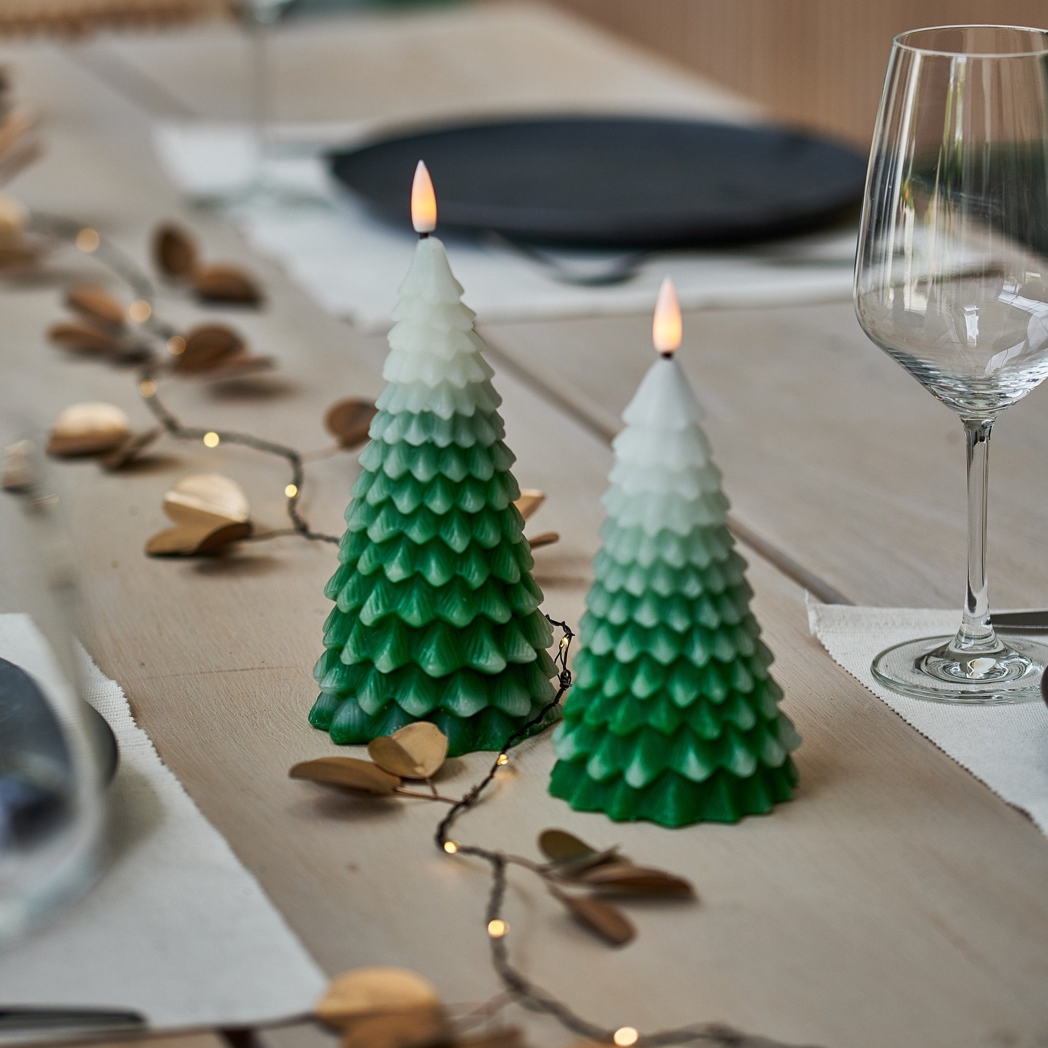 Winter Tree Candles - sparkle.lighting
