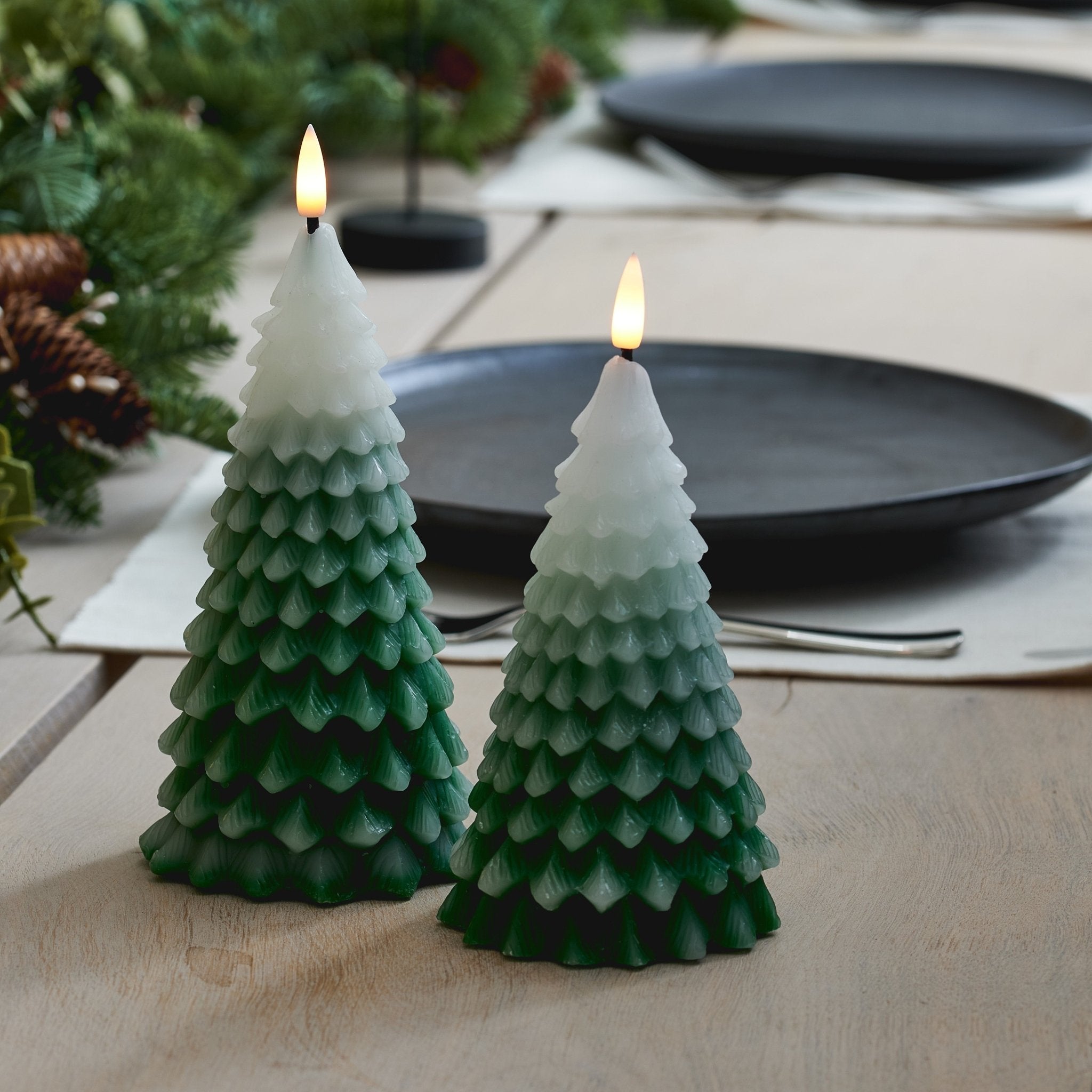 Winter Tree Candles - sparkle.lighting
