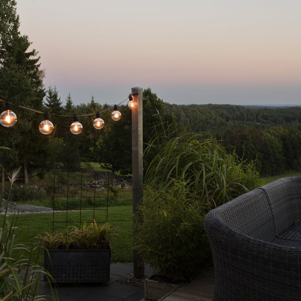 10m Large Globe Connectable Festoon Lights - sparkle.lighting