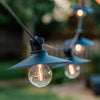 4m Connectable Saucer Festoon Lights - sparkle.lighting