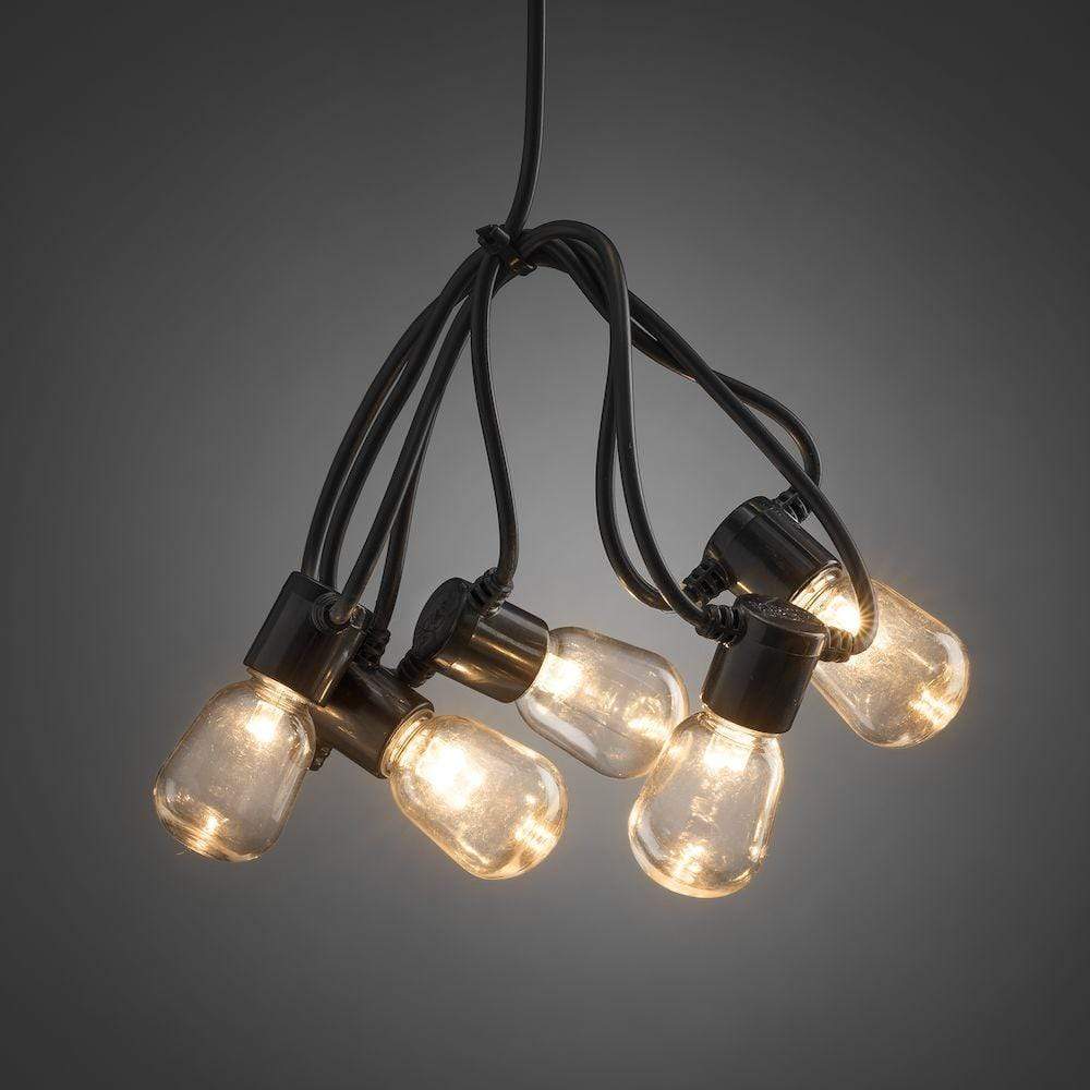 5 & 10m Small Oval Shaped Bulb Festoon Lights - sparkle.lighting