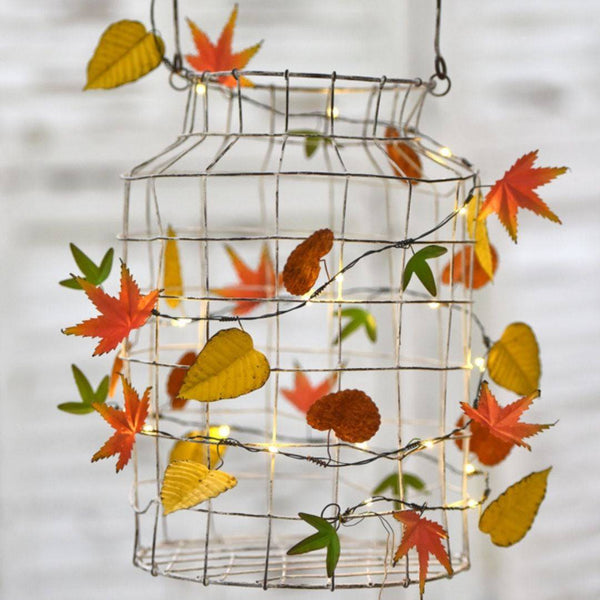 Autumn Leaves Fairy Lights - sparkle.lighting