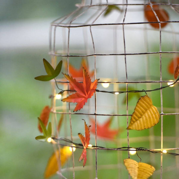 Autumn Leaves Fairy Lights - sparkle.lighting