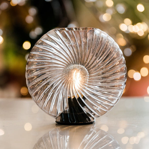 Cordless Swirl Glass Table Lamps - sparkle.lighting