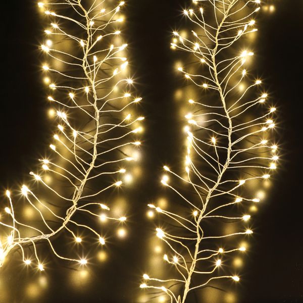 Silver Cluster Fairy Lights - sparkle.lighting