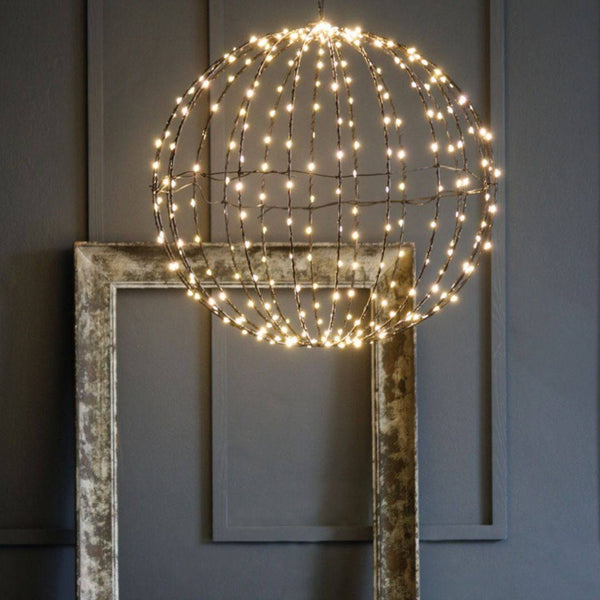 Sphere With Lights - sparkle.lighting